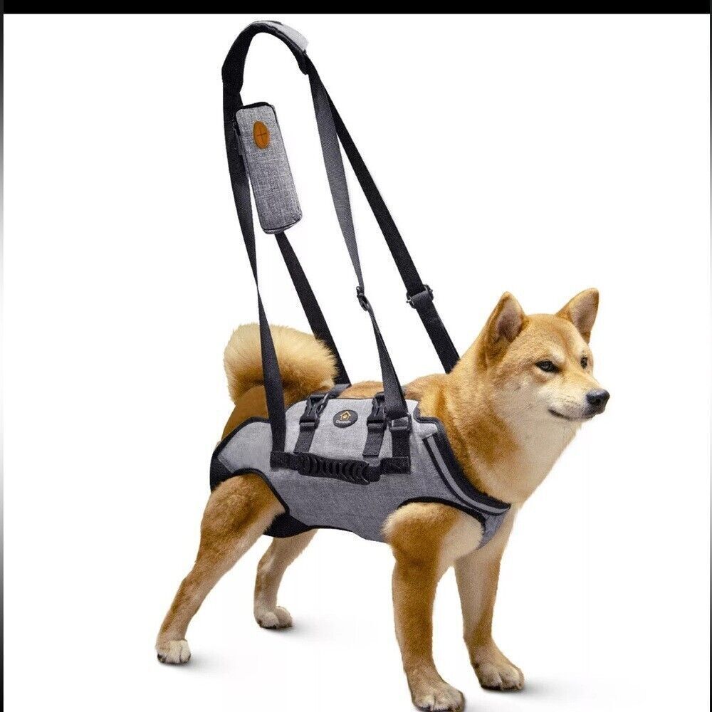 Own Pets harness gray‎ and black  for large dogs